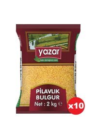 Yazar Pilavlık Bulgur 10X2 kg