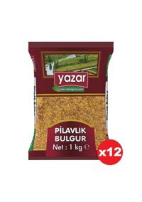 Yazar Şehriyeli Pilavlık Bulgur 12X1 kg