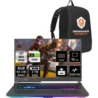 Asus ROG Strix G18 N6023P334 N6023 Harici GeForce RTX 4080 Intel Core i9 13980HX 64 GB Ram 2 TB SSD 18 inç QHD FreeDos Oyuncu Laptop + PER4 Çanta