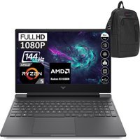 HP Victus Gaming 15 FB0015NT 7J3T4EAWP07 Harici AMD Radeon RX 6500M AMD Ryzen 5 5600H 32 GB Ram 512 GB SSD 15.6 inç Full HD Windows 11 Pro Laptop + Zetta Çanta