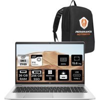 HP Probook 450 G10 6A178EAPN273 Dahili Intel Iris Xe Graphics Eligible Intel Core i5 1235U 32 GB Ram 256 GB SSD 15.6 inç Full HD Windows 11 Pro Laptop + PER4 Çanta