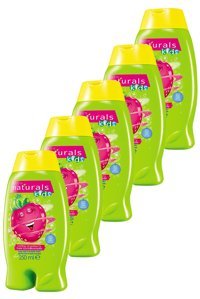 Avon Naturals Çilekli Aromalı Duş Jeli 5x250 ml