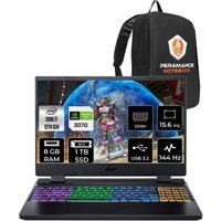 Acer Nitro 5 AN515-58 NHQGAEYP303 Harici GeForce RTX 3070 Intel Core i7 12700H 8 GB Ram 1 TB SSD 15.6 inç Full HD FreeDos Oyuncu Laptop + PER4 Çanta