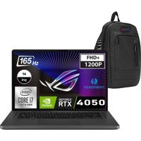 Asus ROG Zephyrus G16 GUW603ZU NW3021H04 Harici GeForce RTX 4050 Intel Core i7 12700H 24 GB Ram 512 GB SSD 16 inç Full HD Windows 11 Home Oyuncu Laptop + Zetta Çanta