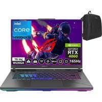 Asus ROG Strix G16 G614JVR-N309618 Harici GeForce RTX 4060 Intel Core i9 14900HX 16 GB DDR5 Ram 1 TB SSD 16 inç Full HD Windows 11 Home Oyuncu Laptop + WeblegelsinÇanta