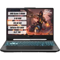 Asus TUF Gaming A15FA506ICB-HN178 Harici GeForce RTX 3050 AMD Ryzen 5 4600H 8 GB Ram 512 GB SSD 15.6 inç Full HD FreeDos Oyuncu Laptop
