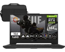 Asus TUF Gaming A15 Harici GeForce RTX 2050 AMD Ryzen 5 7535HS 16 GB DDR5 Ram 512 GB SSD 15.6 inç Full HD FreeDos Oyuncu Laptop + Cimete Çanta