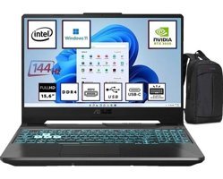 Asus TUF Gaming F15 FX506HC-HN430W Harici GeForce RTX 3050 Intel Core i5 11400H 16 GB Ram 1 TB SSD 15.6 inç Full HD Windows 11 Oyuncu Laptop + Sırt Çantası