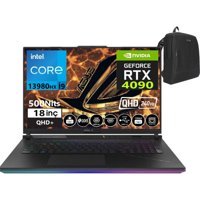 Asus ROG Strix Scar 18 G834JY-N604019 Harici GeForce RTX 4090 Intel Core i9 13980HX 32 GB DDR5 Ram 2 TB SSD 18 inç QHD Windows 11 Pro Oyuncu Laptop + WeblegelsinÇanta