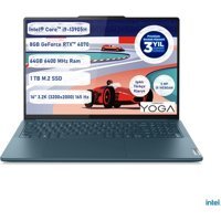 Lenovo Yoga Pro 9 83BY0089TX Harici GeForce RTX 4070 Intel Core i9 13905H 64 GB Ram 1 TB SSD 16 inç Full HD FreeDos 2'Si 1 Arada