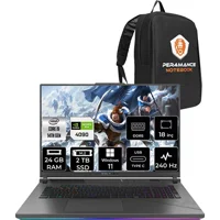 Asus ROG Strix Scar 18 N6100P394 N6100 Harici GeForce RTX 4090 Intel Core i9 14900HX 24 GB Ram 2 TB SSD 18 inç QHD Windows 11 Pro Oyuncu Laptop + PER4 Çanta