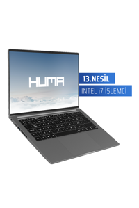 Monster HUMA H4 V4.2.7 Dahili Intel Iris Xe Graphics Eligible Intel Core i7 1360P 8 GB Ram 500 GB SSD 14 inç QHD Windows 11 Laptop