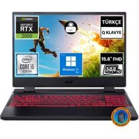 Acer Nitro 5 AN515-58-56RY NH.QMZEY.003 Harici GeForce RTX 2050 Intel Core i5 12450H 64 GB Ram 1 TB SSD 15.6 inç Full HD Windows 11 Pro Oyuncu Laptop