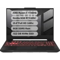 Asus TUF Gaming A15 FA507NU-LP030W Harici GeForce RTX 4050 AMD Ryzen 7 7735HS 8 GB DDR5 Ram 512 GB SSD 15.6 inç Full HD Windows 11 Home Oyuncu Laptop