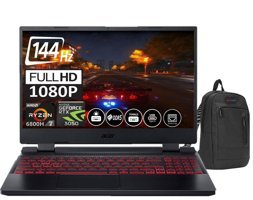 Acer Nitro 5 AN515-58 NHQGXEY00311 Harici GeForce RTX 3050 AMD Ryzen 7 6800H 16 GB Ram 1 TB SSD 15.6 inç Full HD Windows 11 Home Oyuncu Laptop + Zetta Çanta