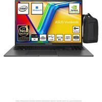 Asus Vivobook K3605ZF-N1017W Harici GeForce RTX 2050 Intel Core i5 12450H 16 GB Ram 512 GB SSD 16 inç Full HD Windows 11 Oyuncu Laptop + Wz Sırt Çantası - Siyah