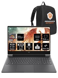 HP Victus 15 A42ZMEA Harici AMD Radeon RX 6500M AMD Ryzen 5 5600H 8 GB Ram 2 TB SSD 15.6 inç Full HD Windows 11 Pro Laptop + PER4 Çanta