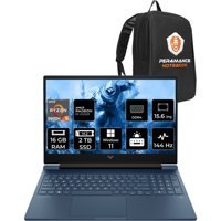 HP Victus 15 7N9G7EAPN445 Harici AMD Radeon RX 6500M AMD Ryzen 5 5600H 16 GB Ram 2 TB SSD 15.6 inç Full HD Windows 11 Pro Laptop + PER4 Çanta