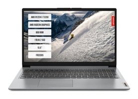 Lenovo IdeaPad 1 15AMN7 82VG008ATX 2 Dahili AMD Radeon 610M AMD Ryzen 3 7320U 8 GB Ram 1 TB SSD 15.6 inç Full HD FreeDos Laptop