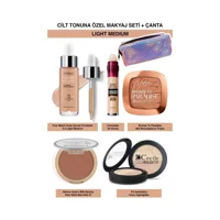 L'Oréal Paris True Match Nude Serum Fondöten Buğday Ten Kutulu Makyaj Seti
