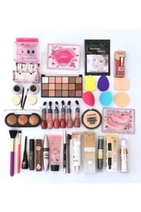 Roesia Rose Cosmetics Rose Gelin 32 Parça Çeyiz 03 Koyu Ton Makyaj Seti