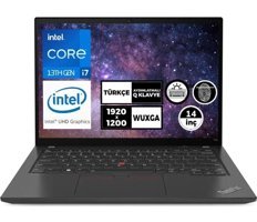 Lenovo Thinkpad T14 Gen 4 21HES91FTX 003 Dahili Intel Iris Xe Graphics Eligible Intel Core i7 1355U 16 GB Ram 1 TB SSD 14 inç Full HD FreeDos Laptop