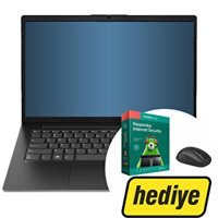 Lenovo V14 G4 AMN 82YT00SQTX Dahili AMD Radeon 610M AMD Ryzen 5 7520U 8 GB Ram 256 GB SSD 14 inç Full HD FreeDos Laptop + Çanta + Mouse