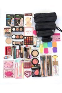Aily Cosmetics Gelin 55 Parça Çeyiz Paketi Kutulu Makyaj Seti