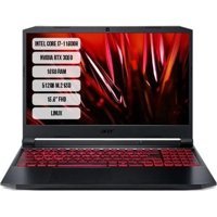 Acer Nitro 5 AN515-57 NH.QEEY.00A Harici GeForce RTX 3050 Intel Core i7 11600H 16 GB Ram 512 GB SSD 15.6 inç Full HD Linux Oyuncu Laptop