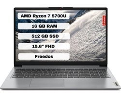 Lenovo IdeaPad 1 15ALC7 82R4006FTR16 Dahili AMD Radeon RX Vega 8 AMD Ryzen 7 5700U 16 GB Ram 512 GB SSD 15.6 inç Full HD FreeDos Laptop