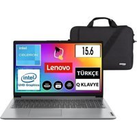 Lenovo IdeaPad 1 CSRTECH11 Dahili Intel UHD Graphics Intel Celeron N4020 4 GB Ram 256 GB SSD 15.6 inç Full HD Windows 11 Laptop + Çanta