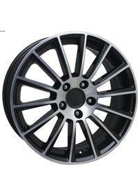 Emr Dy138-01 Black Diamond 18 inç 14 Kol Alaşımlı Jant 4 Adet
