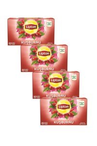 Lipton Kuşburnu Bitki Çayı 4x20 Adet 50 gr