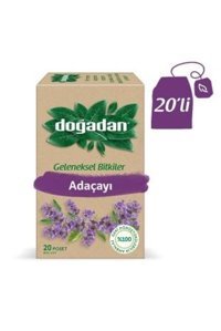 Doğadan Geleneksel Bitkiler Adaçayı Bitki Çayı 20 Adet