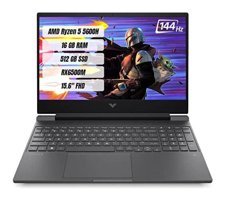 HP Victus Gaming 15 FB0017NT 7N5R1EA Harici AMD Radeon RX 6500M AMD Ryzen 5 5600H 16 GB Ram 512 GB SSD 15.6 inç Full HD FreeDos Laptop