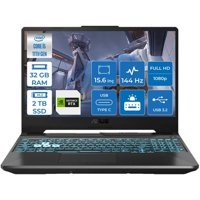 Asus TUF Gaming F15 FX506HF-HN02825 Harici GeForce RTX 2050 Intel Core i5 11400H 34 GB Ram 2 TB SSD 15.6 inç Full HD FreeDos Oyuncu Laptop