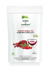Herbs & Harmony Organic Herbal Tea Kuşburnu Organik Bitki Çayı 150 gr