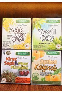 Hanzade Sunum Karışık Bitki Çayı 4 Adet 45 gr