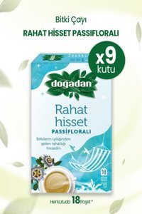 Doğadan Rahat Hisset Karışık Bitki Çayı 9x18 Adet + Cam Kupa Bardak 2 Adet