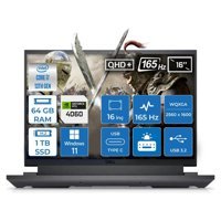 Dell Gaming G16 7630 G167630005WH008 Harici GeForce RTX 4060 Intel Core i7 13650HX 64 GB Ram 1 TB SSD 16 inç QHD Windows 11 Home Oyuncu Laptop