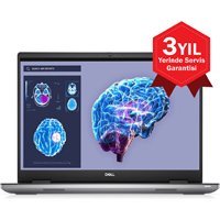 Dell Precision M7680 XCTOP7680EMEA VP 2 Harici GeForce RTX 5000 Intel Core i9 13950HX 32 GB Ram 512 GB SSD 16 inç Full HD Windows 11 Pro Oyuncu Laptop