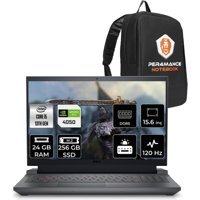 Dell Gaming G15 5530 G155530007UP311 Harici GeForce RTX 4050 Intel Core i5 13450HX 24 GB Ram 256 GB SSD 15.6 inç Full HD FreeDos Oyuncu Laptop + PER4 Çanta