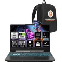 Asus TUF Gaming F15 HN031P367 Harici GeForce RTX 2050 Intel Core i5 11400H 20 GB Ram 512 GB SSD 15.6 inç Full HD Windows 11 Home Oyuncu Laptop + PER4 Çanta