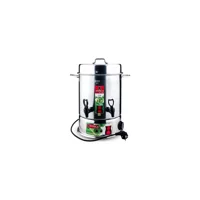Yonca 1500 W Çelik Tek Demlikli 60 Bardak Çift Musluklu Çelik Elektrikli Semaver İnox