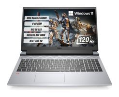 Dell Gaming G15 G15-FGR556W85N Harici GeForce RTX 3050 AMD Ryzen 5 5600H 8 GB Ram 512 GB SSD 15.6 inç Full HD Windows 11 Home Oyuncu Laptop