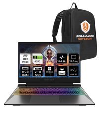 Casper Excalibur G870 Harici GeForce RTX 4050 Intel Core i7 12650H 8 GB Ram 2 TB SSD 15.6 inç Full HD Windows 11 Pro Oyuncu Laptop + PER4 Çanta