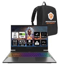 Casper Excalibur G870 Harici GeForce RTX 4050 Intel Core i7 12650H 8 GB Ram 256 GB SSD 15.6 inç Full HD Windows 11 Home Oyuncu Laptop + PER4 Çanta