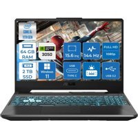 Asus TUF Gaming F15 FX506HC-HN373035 Harici GeForce RTX 3050 Intel Core i5 11400H 64 GB Ram 2 TB SSD 15.6 inç Full HD Windows 11 Home Oyuncu Laptop