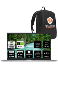 Asus Vivobook 16X N1166 Harici GeForce RTX 4050 Intel Core i5 13500H 16 GB Ram 4 TB SSD 16 inç Full HD Windows 11 Home Oyuncu Laptop + PER4 Çanta