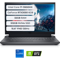 Dell G15 5530 G155530005U-32GB Harici GeForce RTX 3050 Intel Core i7 13650HX 32 GB Ram 512 GB SSD 15.6 inç Full HD Ubuntu Oyuncu Laptop